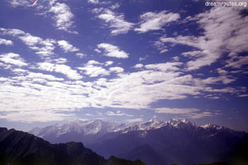 Himalayan Range in Parbati Valley