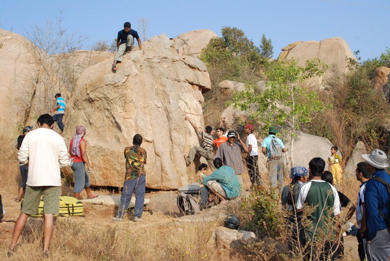 bouldering fest at Turahalli