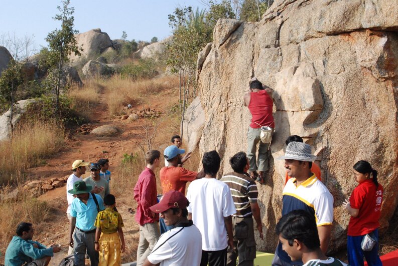 bouldering fest at Turahalli