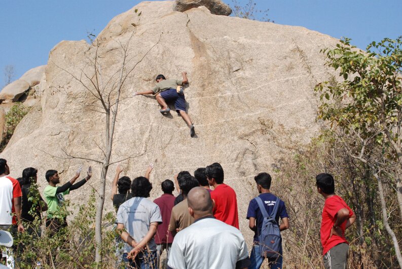 bouldering fest at Turahalli