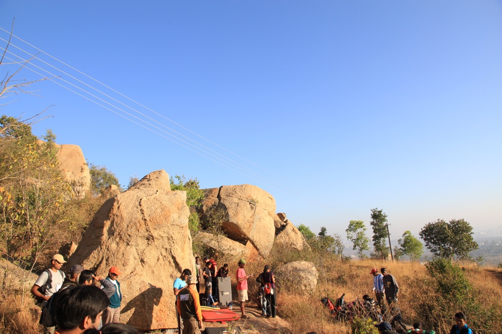 bouldering fest at Turahalli