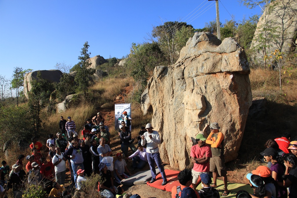 bouldering fest at Turahalli